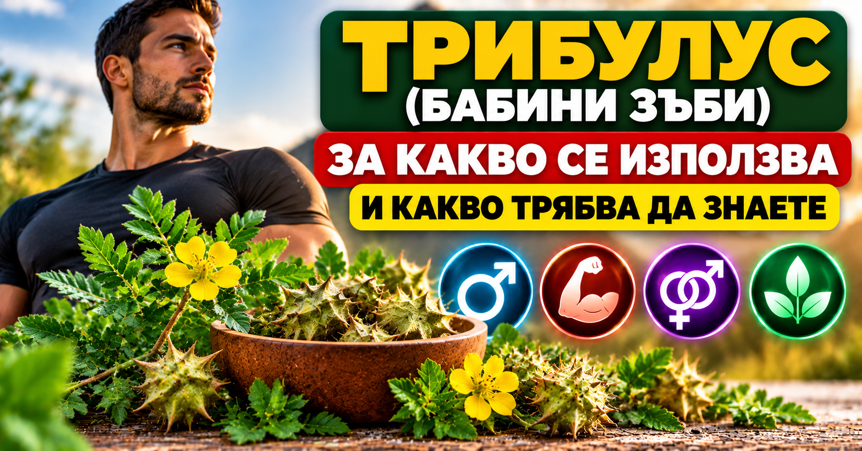 Трибулус: за какво се използва и какво трябва да знаете